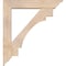 Ekena Millwork Merced Traditional Smooth Bracket w/ Offset Brace, Douglas Fir, 7 1/2"W x 40"D x 44"H BKT0806X40X44MRC01SDF - alternate 3